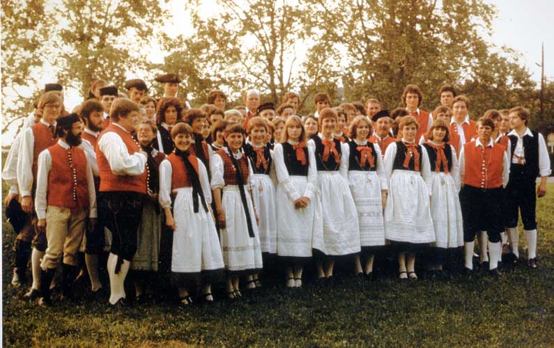 H1980-Esslingen-Bild42 - Volkstanzgruppe Herrenberg - 1980 in Esslingen