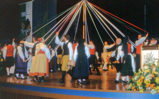 G31332-19960921-Herrenberg - Volkstanzgruppe Herrenberg - Stadthalle Herrenberg 1996